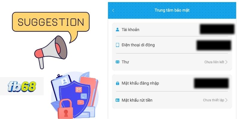 Miễn trừ trách nhiệm FB68 về dữ liệu khách hàng